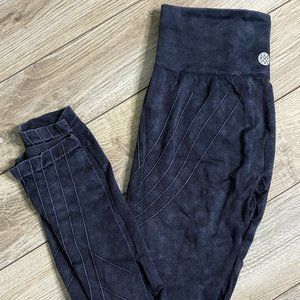 Live Fit Vintage Wash Leggings - Indigo